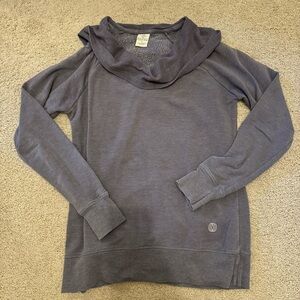 Balance Collection Cowl Neck Hoodie Tunic